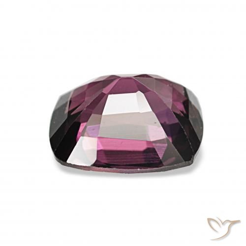 Spinelle Rouge pourpre profond naturelle Coussin, 1.90 ct, VS