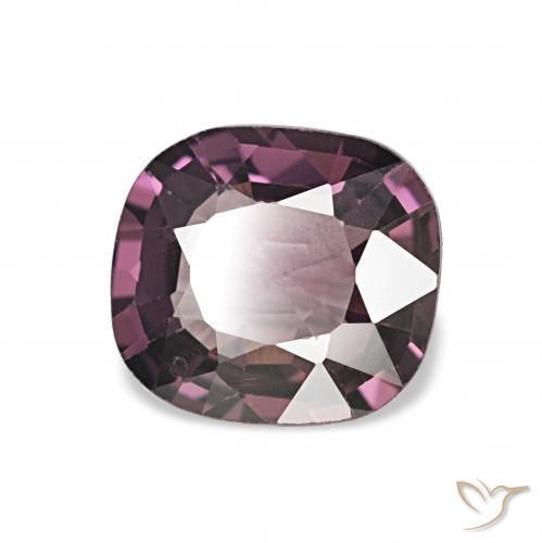 Spinelle Pourpre moyen naturelle Coussin, 1.06 ct, VVS