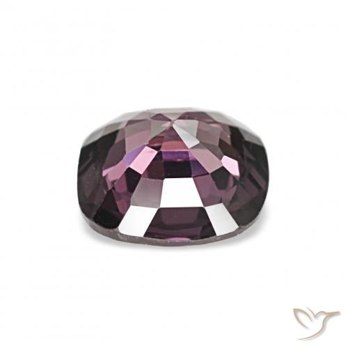 Spinelle Pourpre moyen naturelle Coussin, 1.06 ct, VVS