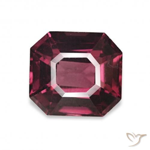 1.73ct Violet foncé Spinelle Pierres précieuses, Taille émeraude, VVS
