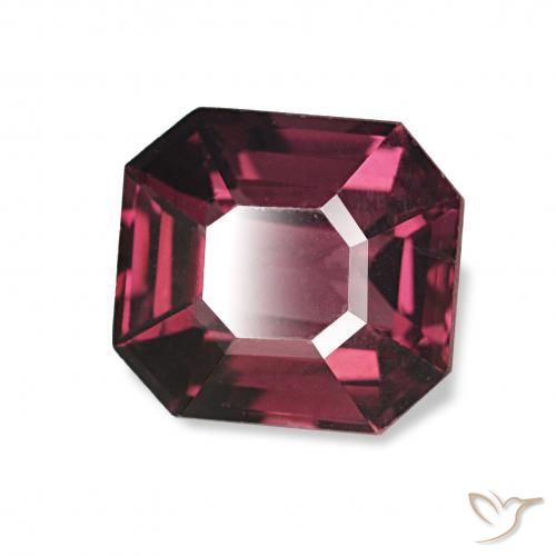 Spinelle Violet foncé naturelle Octogone / coupe Émeraude, 1.73 ct, VVS