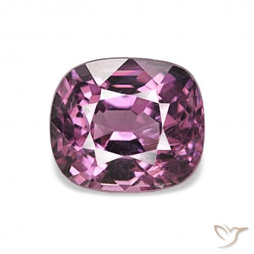 Spinelle Pourpre moyen naturelle Coussin, 1.74 ct, VVS