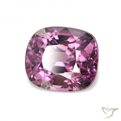 Spinelle Pourpre moyen naturelle Coussin, 1.74 ct, VVS