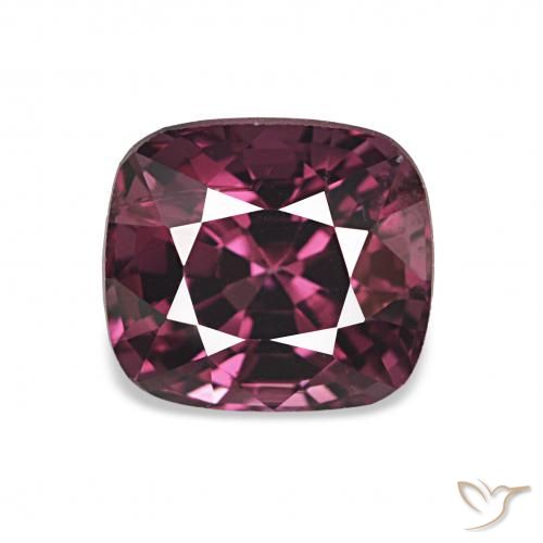 1.98ct Rouge pourpre profond Spinelle, Coussin, VVS-VS