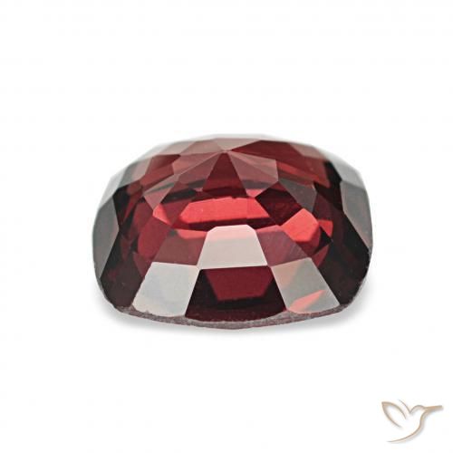 Spinelle Rouge foncé naturelle Coussin, 0.98 ct, VVS