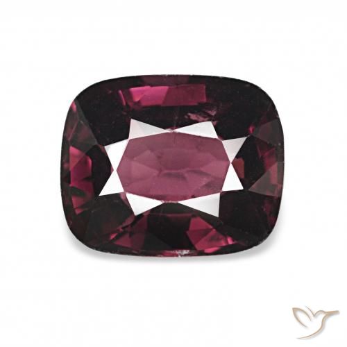 1.14ct Violet foncé Spinelle, Coussin, VVS
