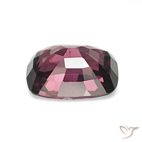 Spinelle Violet foncé naturelle Coussin, 1.14 ct, VVS