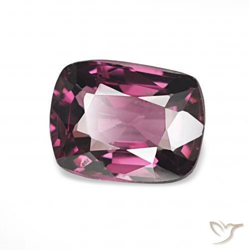 Spinelle Rouge framboises naturelle Coussin, 1.06 ct, VVS