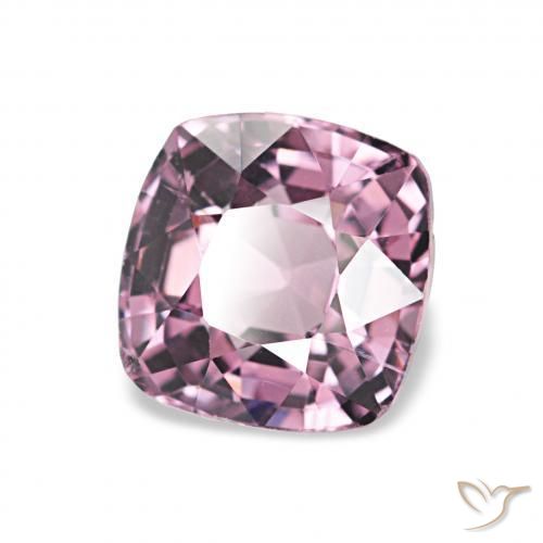 Spinelle Ton mauve profond naturelle Coussin, 1.08 ct, VVS