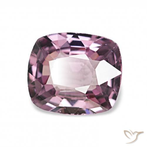 Spinelle Pourpre prune naturelle Coussin, 1.08 ct, VVS