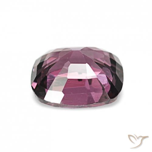 Spinelle Pourpre prune naturelle Coussin, 1.18 ct, VS