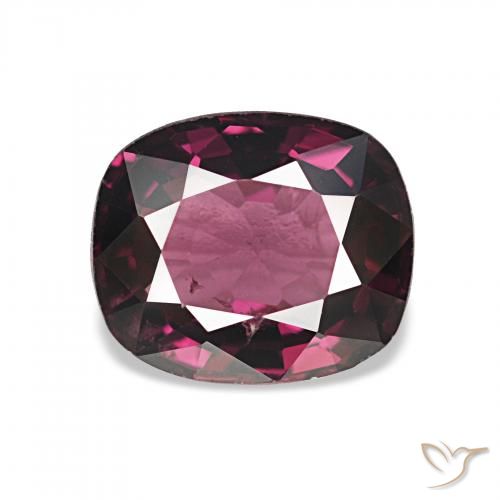 1.71ct Medium Dark-Purple Spinelle Pierres précieuses, Coussin, VS