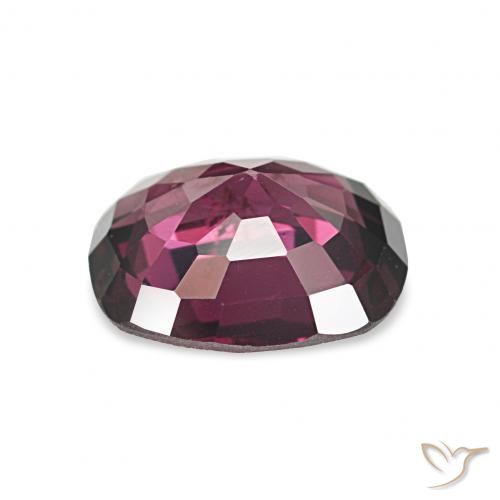 Spinelle Medium Dark-Purple naturelle Coussin, 1.71 ct, VS