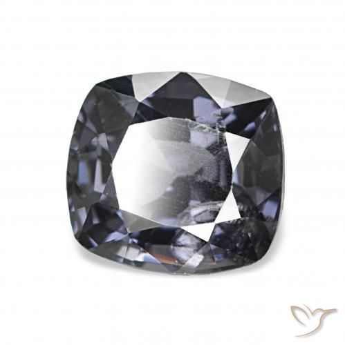 Spinelle Argent foncé naturelle Coussin, 1.57 ct, VS