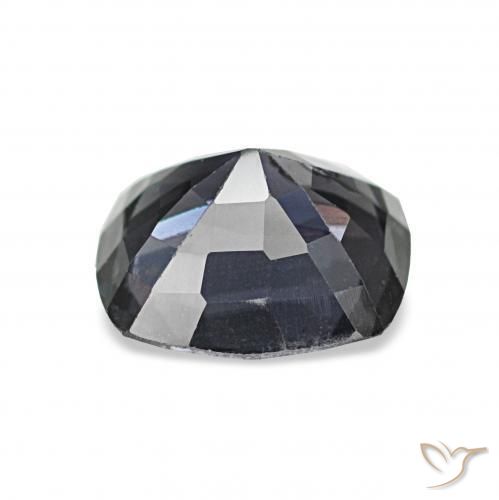 Spinelle Argent foncé naturelle Coussin, 1.57 ct, VS