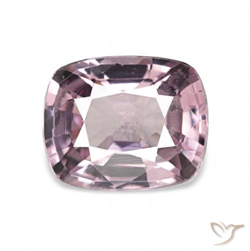 Spinelle Violet Rosâtre naturelle Coussin, 1.27 ct, VS
