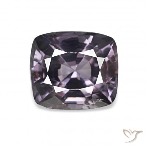 Spinelle Pourpre pâle naturelle Coussin, 1.36 ct, VS