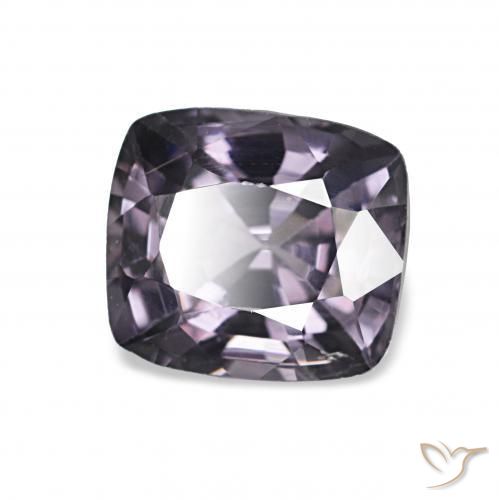 Spinelle Pourpre pâle naturelle Coussin, 1.36 ct, VS