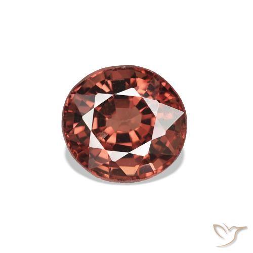 Spinelle Rouge cramoisi profond naturelle ovale, 0.67 ct, VS