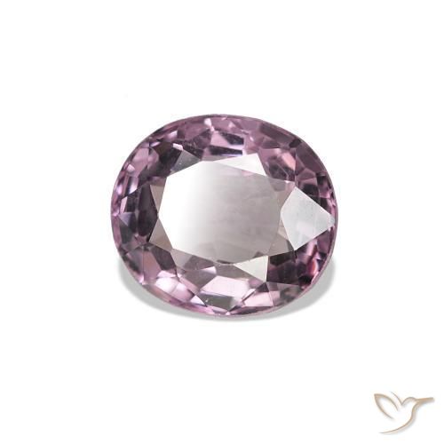 Spinelle Violet clair naturelle ovale, 0.74 ct, VS
