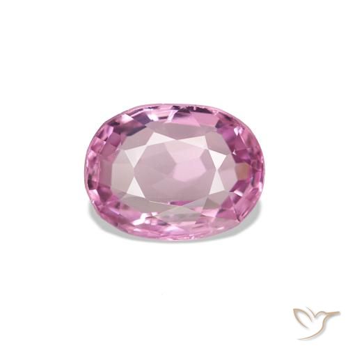 0.66ct Rose pourpre royal très clair Spinelle, ovale, VVS