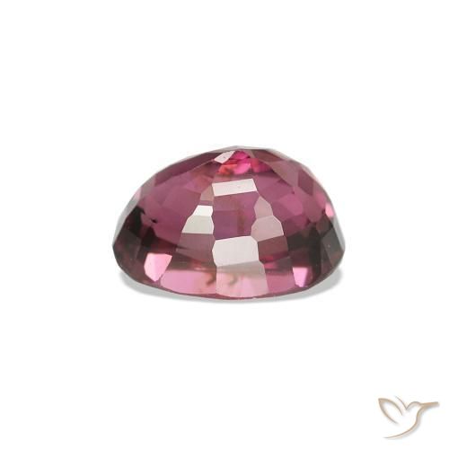 Spinelle Pourpre foncé naturelle ovale, 0.91 ct, VVS