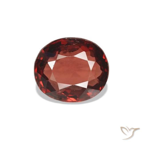 0.61ct Rouge foncé Spinelle, ovale, VVS