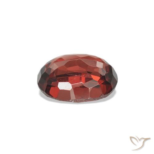 Spinelle Rouge foncé naturelle ovale, 0.61 ct, VVS