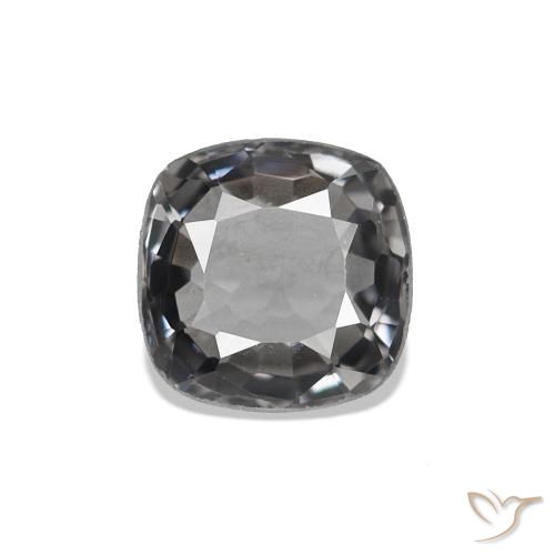 Spinelle Gris moyen naturelle Coussin, 0.73 ct, VVS