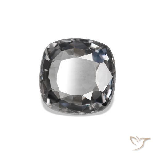 Spinelle Gris moyen naturelle Coussin, 0.73 ct, VVS