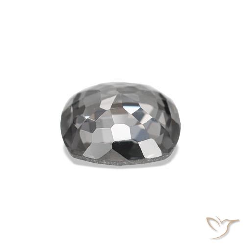 Spinelle Gris moyen naturelle Coussin, 0.73 ct, VVS