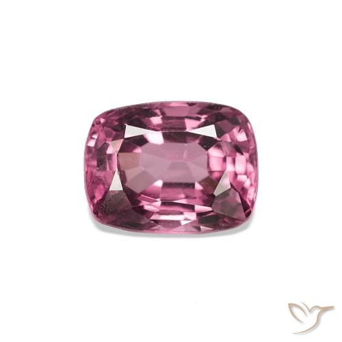 Spinelle Rose foncé naturelle Coussin, 0.68 ct, VVS