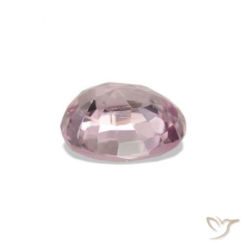 Spinelle Pourpre rosâtre léger naturelle Coupe ovale, 0.67 ct, VVS-VS