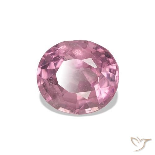 Spinelle Rose vif naturelle ovale, 0.77 ct, VS