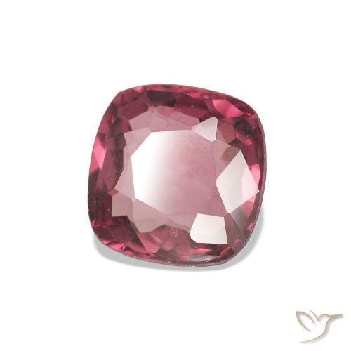 Spinelle Rouge foncé naturelle Coupe coussin, 0.68 ct, VVS-VS