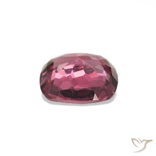 Spinelle Rouge foncé naturelle Coupe coussin, 0.68 ct, VVS-VS