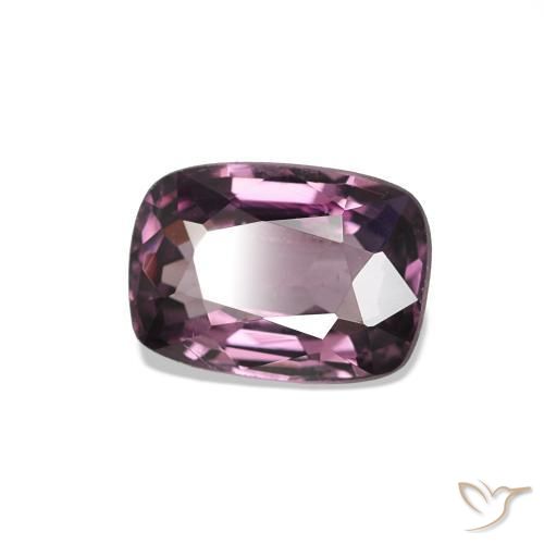 Spinelle Pourpre foncé naturelle Coussin, 0.83 ct, VS