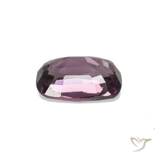 Spinelle Pourpre foncé naturelle Coussin, 0.83 ct, VS