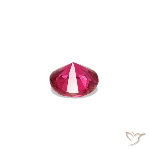 Spinelle rose naturelle coupe roude, 0,09 ct, VS-SI