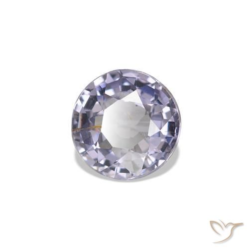 Spinelle Bleu violacé léger naturelle Coupe roude, 0.56 ct, VS