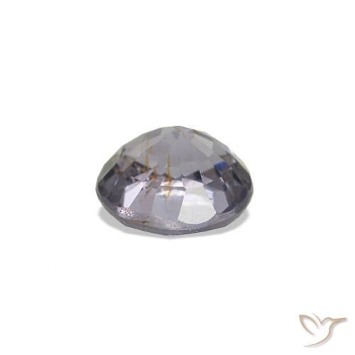 Spinelle Bleu violacé léger naturelle Coupe roude, 0.56 ct, VS