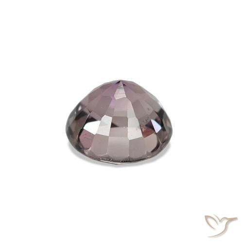 Spinelle Pourpre moyen naturelle Coupe roude, 0.63 ct, VVS