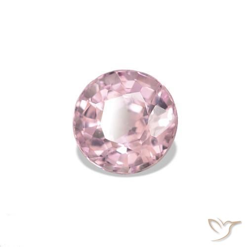 Spinelle Rose bubblegum très clair naturelle Coupe roude, 0.69 ct, VVS-VS
