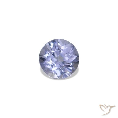 Spinelle Bleu violacé léger naturelle Tour, 0.18 ct, VVS-VS