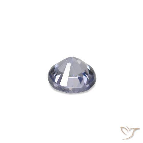 Spinelle Bleu violacé léger naturelle Tour, 0.18 ct, VVS-VS