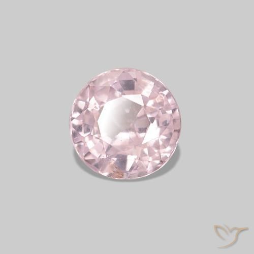 Spinelle Rose naturelle Coupe roude, 0.53 ct, VS