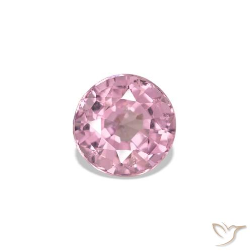 Spinelle Rose clair naturelle Coupe roude, 0.57 ct, VS