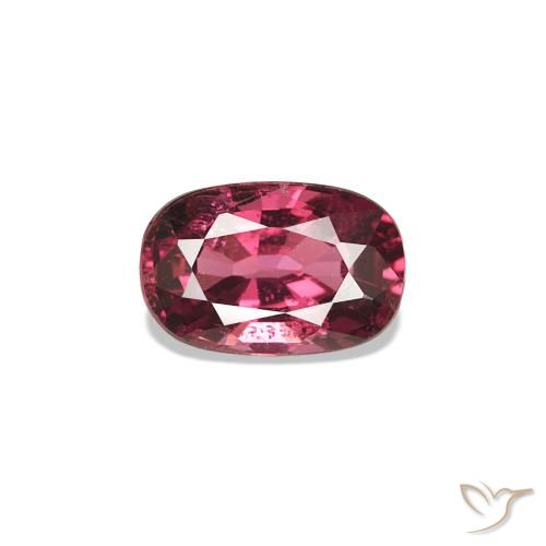 Spinelle Pourpre de baie naturelle Coupe ovale, 0.62 ct, VS
