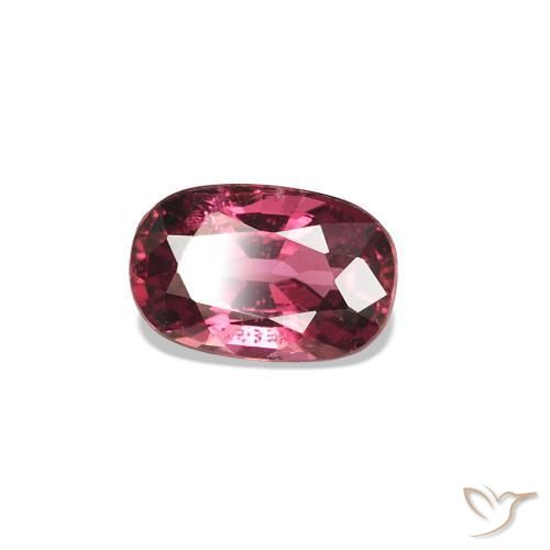 Spinelle Pourpre de baie naturelle Coupe ovale, 0.62 ct, VS