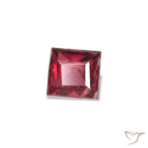 0.28ct Rouge groseille Spinelle, Baquette, VS
